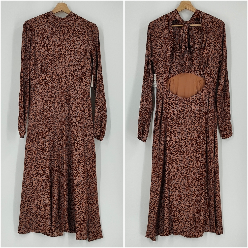 Free People Loveless Long Sleeve Midi Dress
